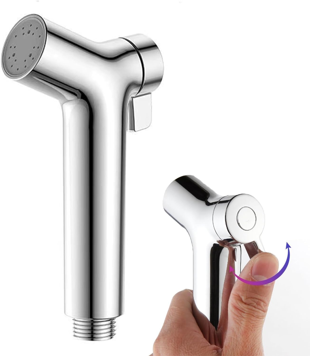BATH GURU BG2401 ABS Plastic Health Faucet Set for Bathroom, Bidet Jet Sprayer Gun for Toilet, Chrome Plated (Bidet Sprayer Only) (B0D7SWCKGB) Amazon Price History, Amazon Price Tracker