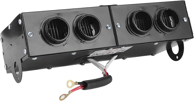 Car Heater 800W Defogger, 4 Air Outlets 4 Fans,12V Adjustable Power, Electric Camping Heaters, With Dual Switches, For Camping Portable Electric Camping Heaters for Car Heater Car essentials