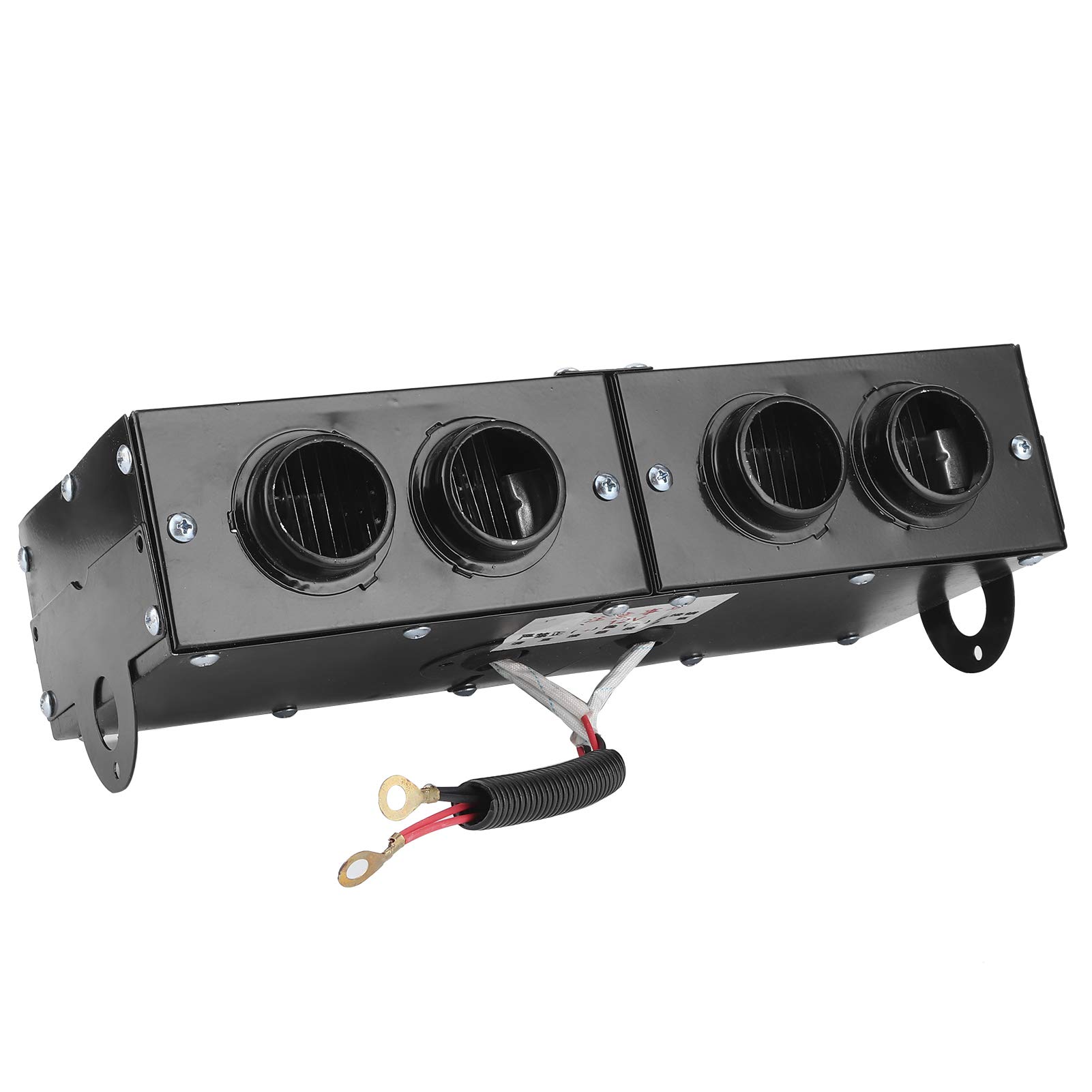 Car Heater 800W Defogger, 4 Air Outlets 4 Fans,12V Adjustable Power, Wide Applicability, With Dual Switches, For Travel and Camping Portable Heater for Car Heater Car essentials