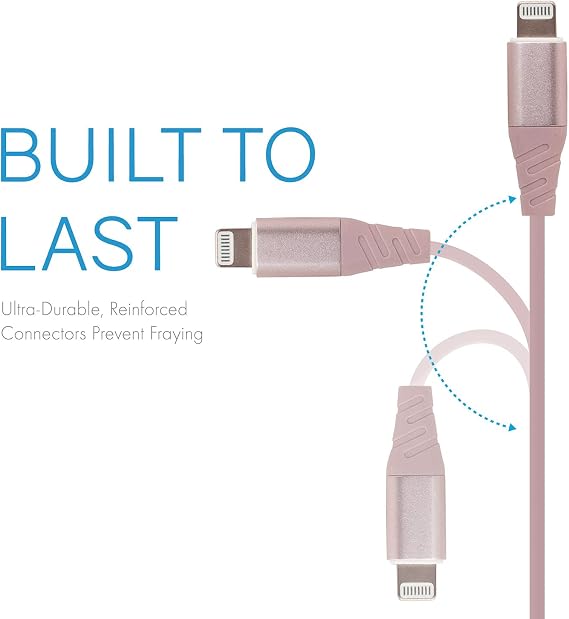 Realm Lightning Earbuds, Rose Gold
