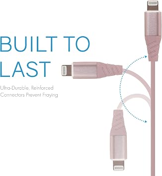 Realm Lightning Earbuds, Rose Gold