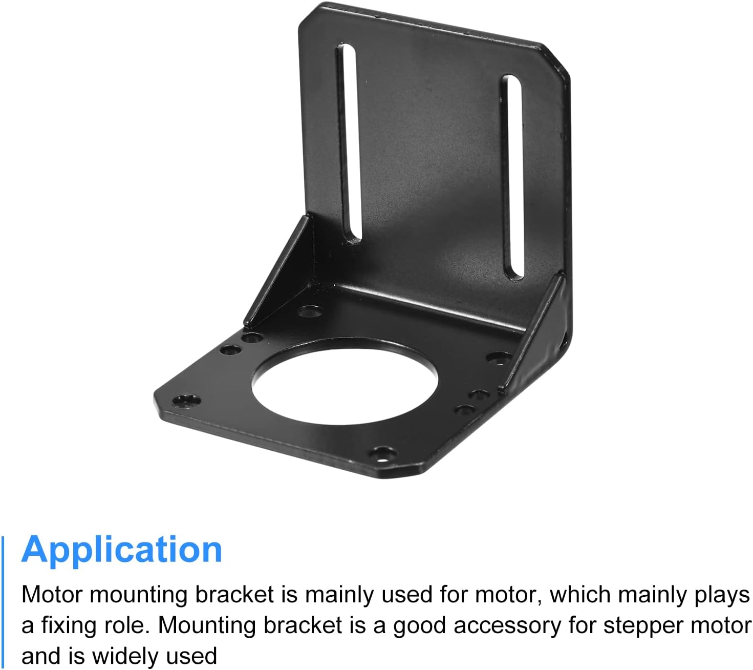 MECCANIXITY Motor Bracket Motor Mounting Holder 68x65x68mm Black for 50KTYZ Motor - - 
