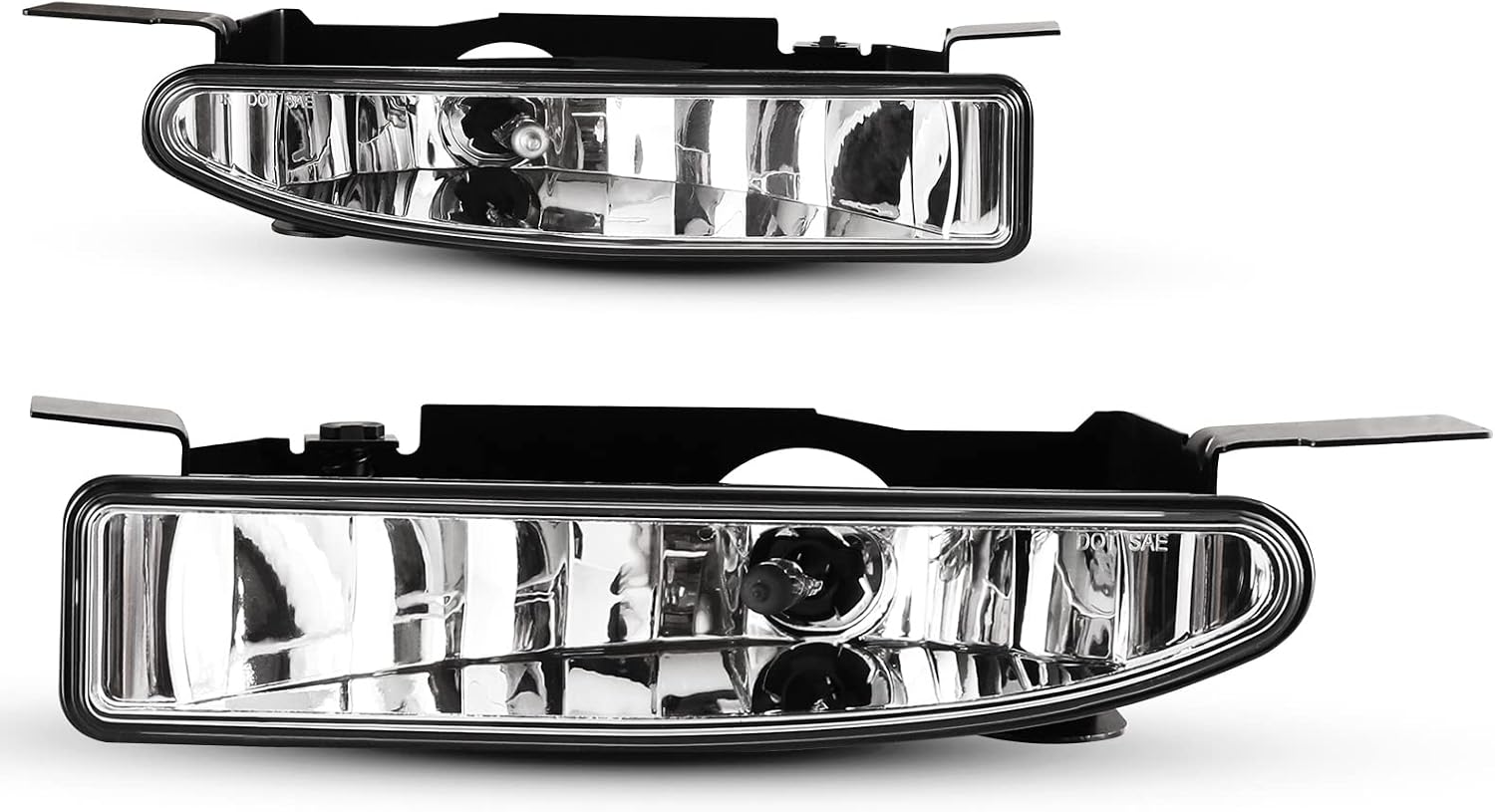 Fog Lights compatible for Buick Regal 1997 1998 1999 2000 2001 2002 2003 2004 2005 Driver Passenger Replacement Lamps Assembly
