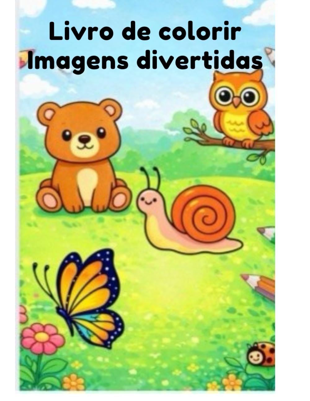 Livro de colorir: Imagens divertidas