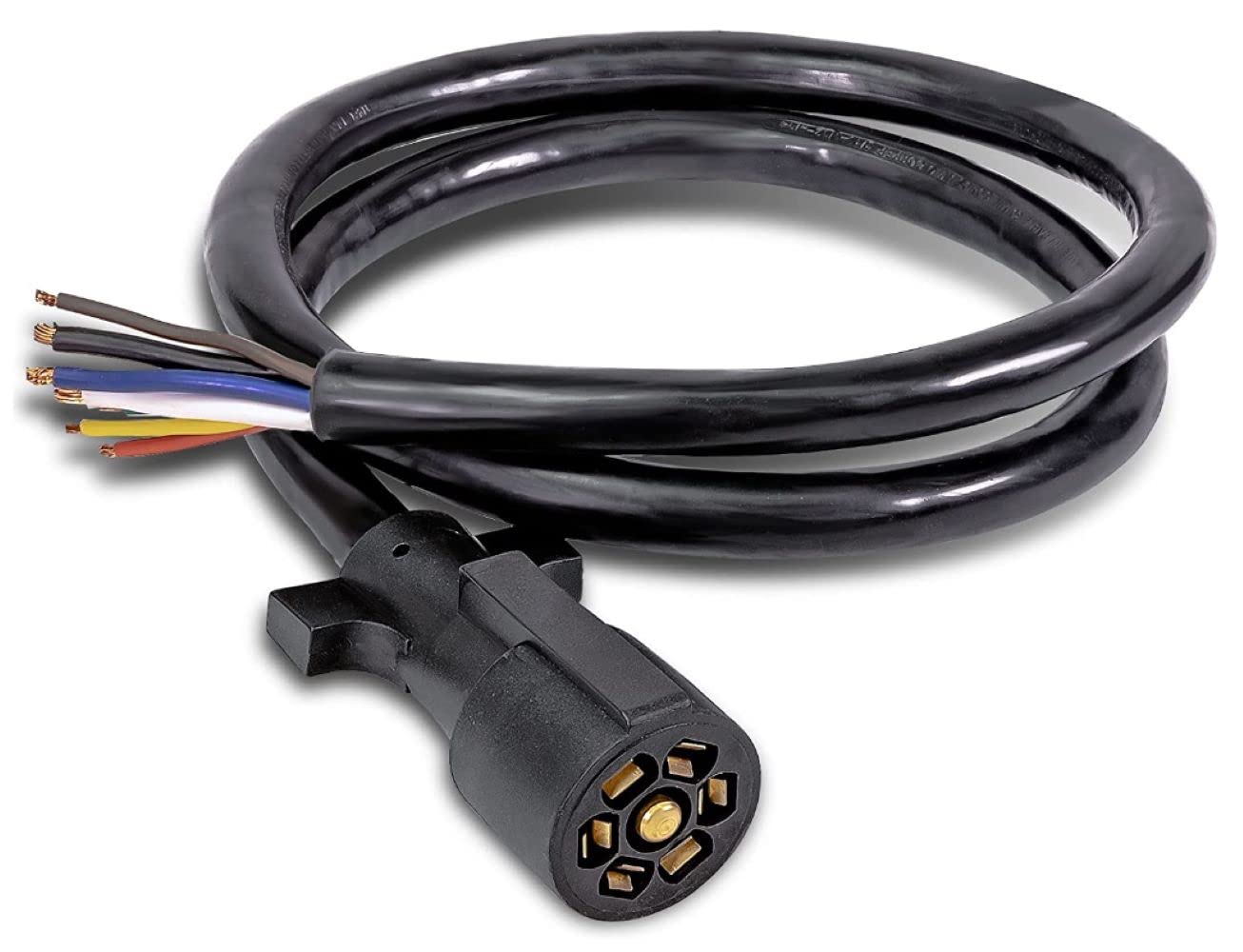 DR. INFRARED HEATERDr DR-RV108 7-pin Trailer Wiring Harness Connector, Black