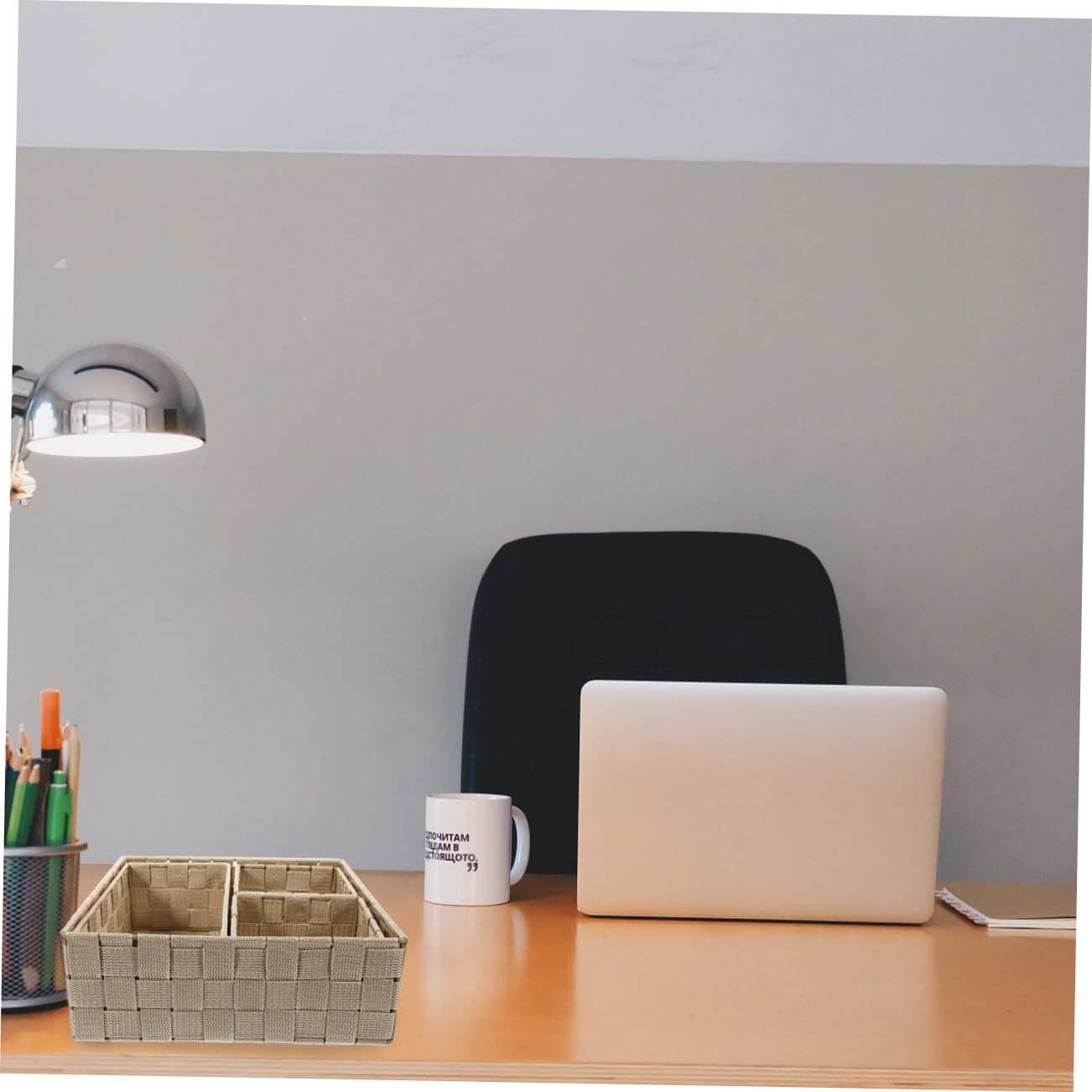 Desktop Organizer 4 Stück aus Nylon und Eisen Aufbewahrungsbox