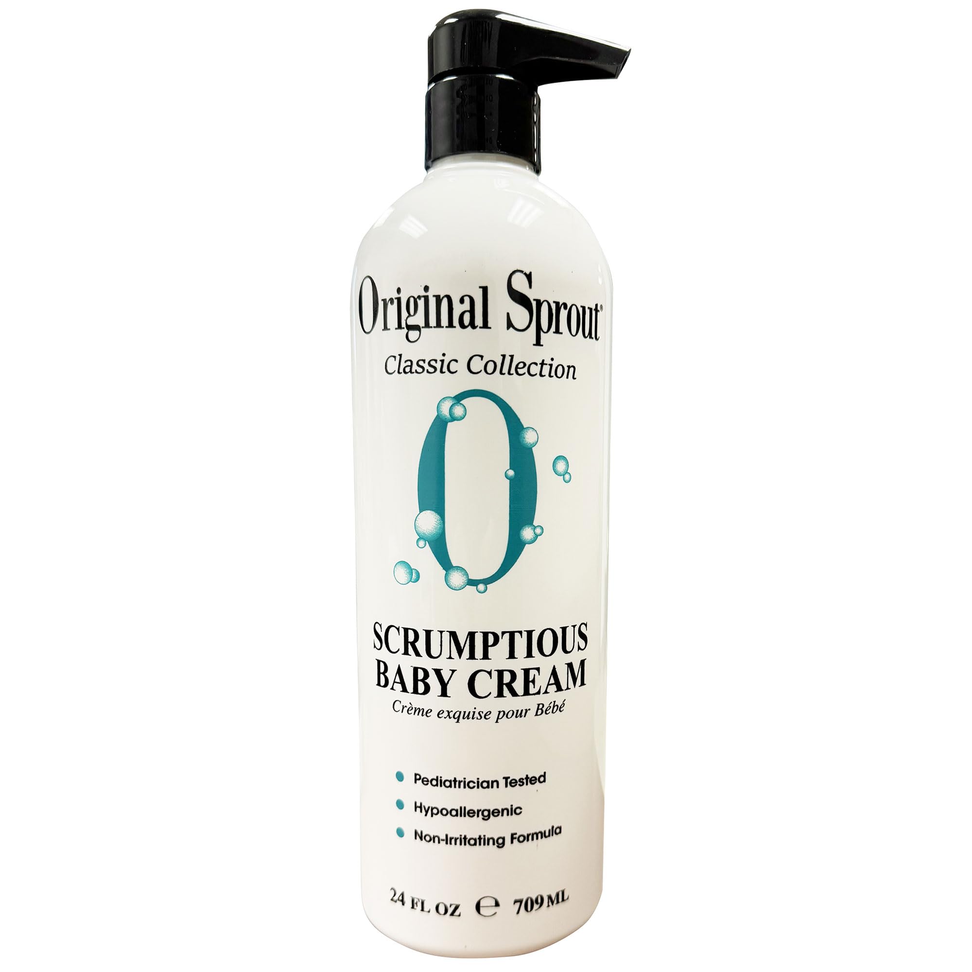 Original SproutClassic Collection Scrumptious Baby Cream, Hypoallergenic, Non-Irritating, 709ml
