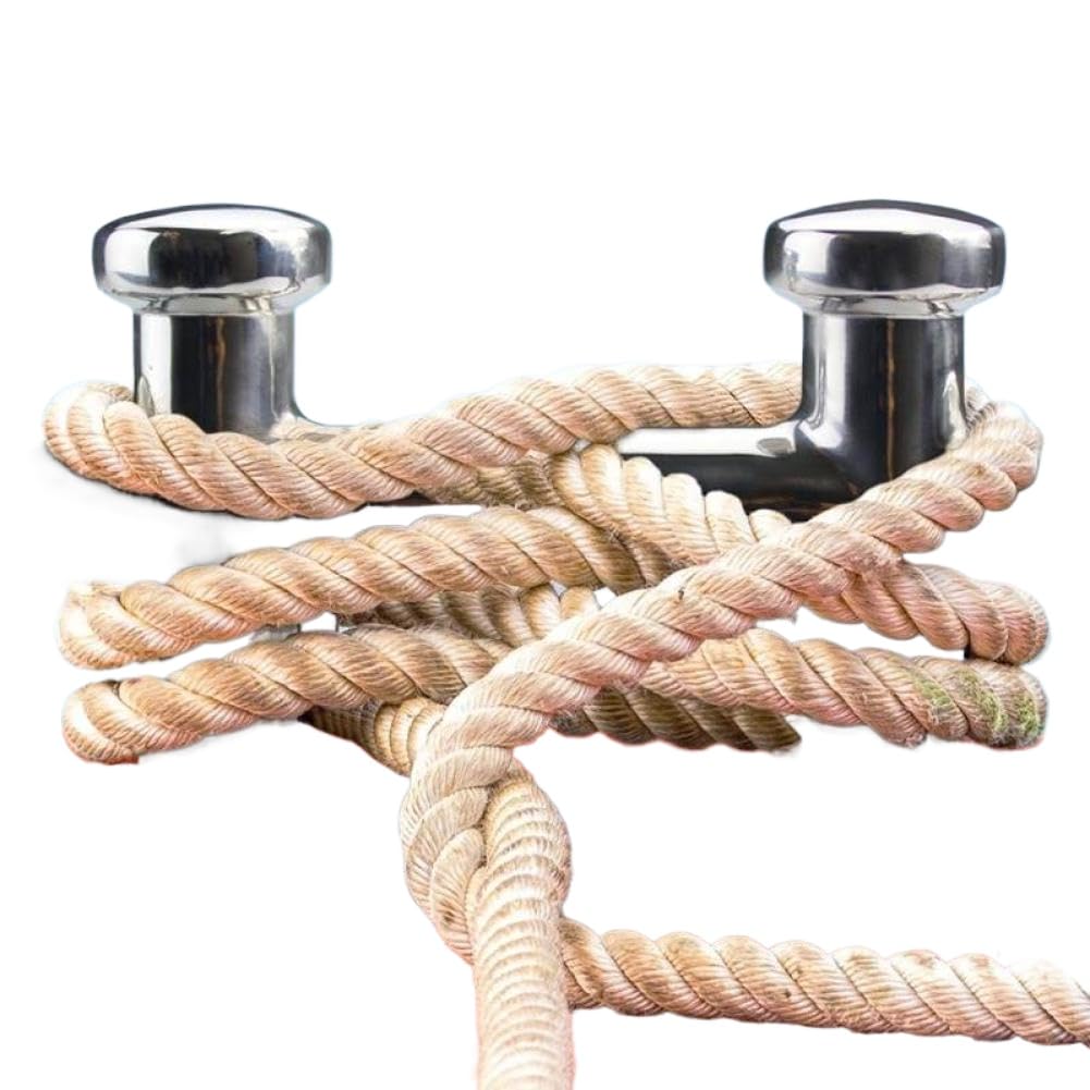 Bitta di ormeggio per Bitta in Acciaio Inossidabile con Bitta per ormeggio per Barca Doppia Marina e Hardware per banchina per Navi 145x61