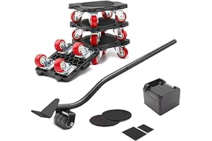 ONEON Appliance Movers with Wheels & Lifter Set