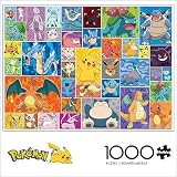 Buffalo Games - Pokemon - Frames - 1000 Piece Jigsaw Puzzle for Adults Challenging Puzzle Perfect for Game Nights - 1000 Piece Finished Size is 26.75 x 19.75, Large