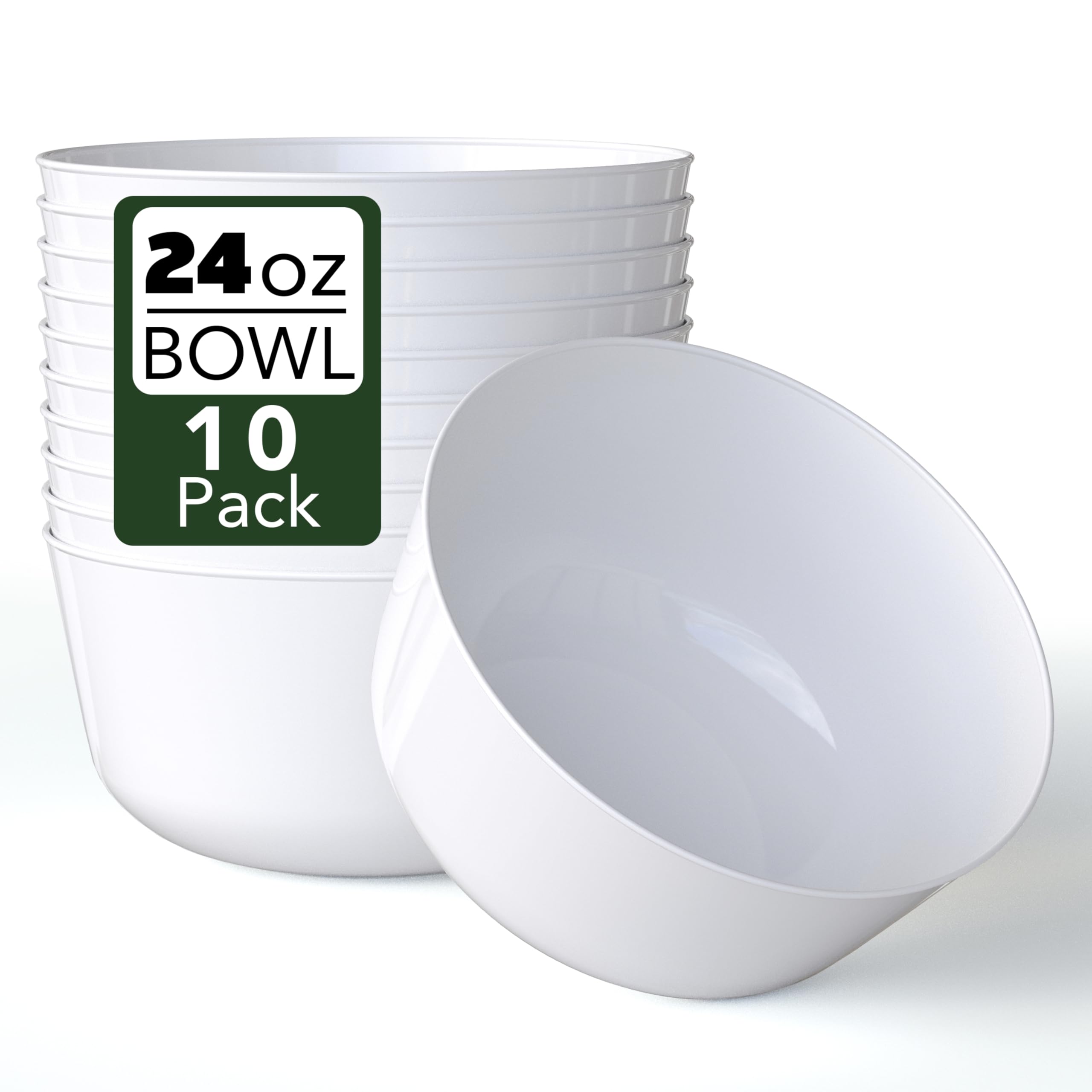 Trendables 24oz Disposable Bowls - Elegant Serving -32