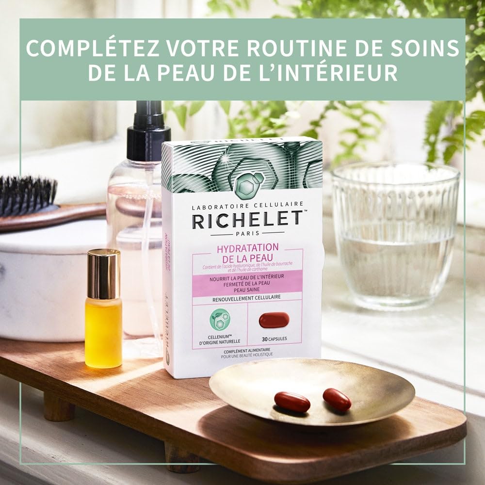 Richelet Hydratation de la Peau 30 capsules