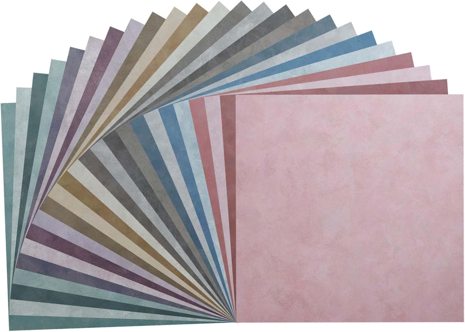 24Pcs Scrapbook Paper, 12x12 Inch Double-Sided Cardstock Papers