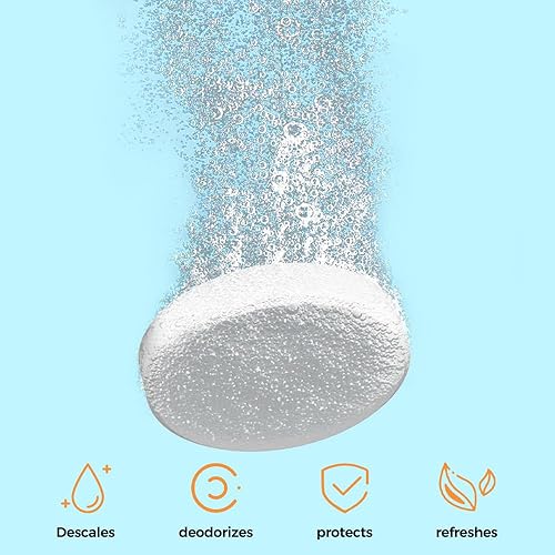 Miniatura 5 de Y-Kelin Tabletas limpiadoras y descalcificadoras para cafetera, solución de descalcificación y limpieza de 12 unidades para cafeteras, ollas,