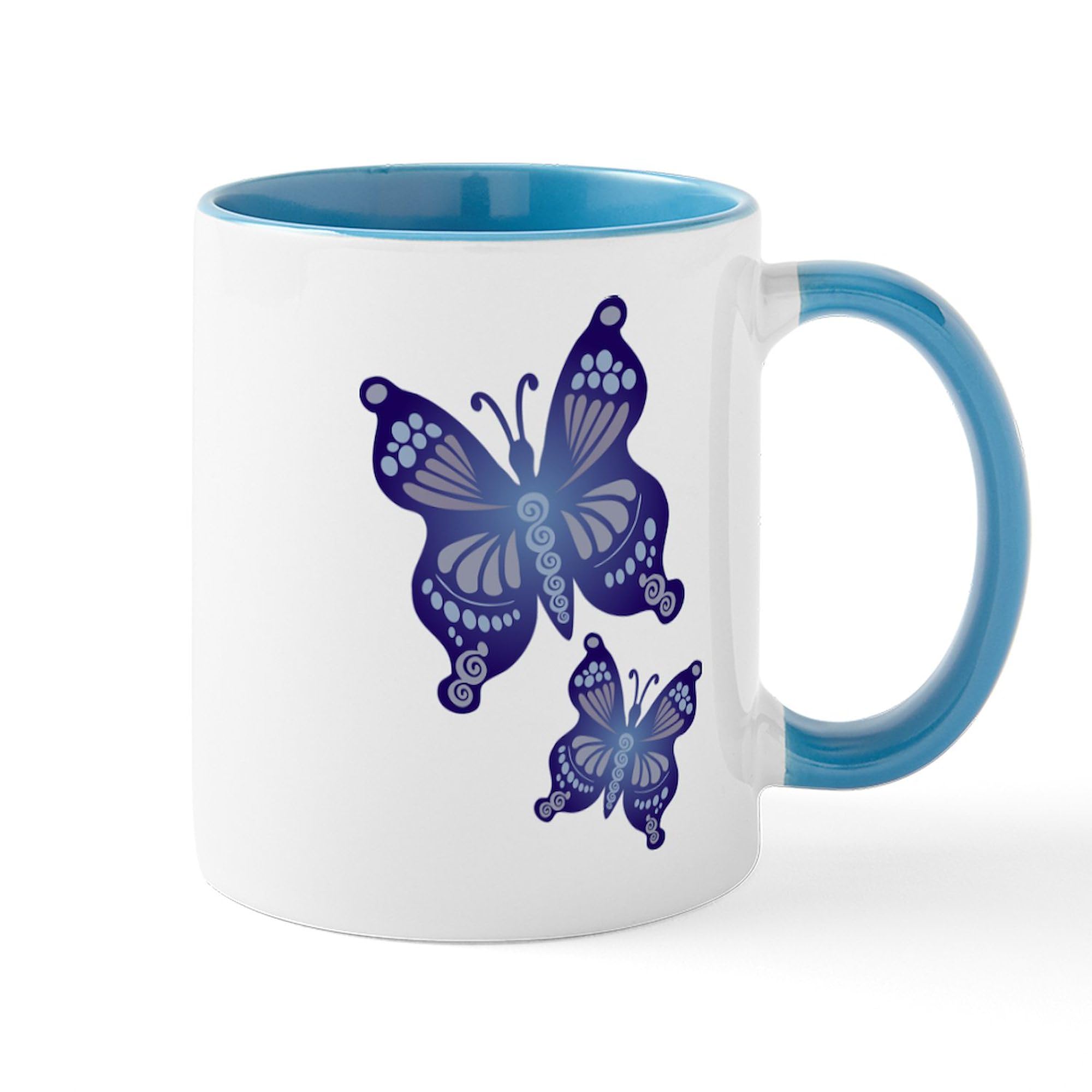 Monarch Butterfly Coffee Mug - 11 Oz Ceramic, Dishwasher & Microwave Safe, USA Printed - View #3