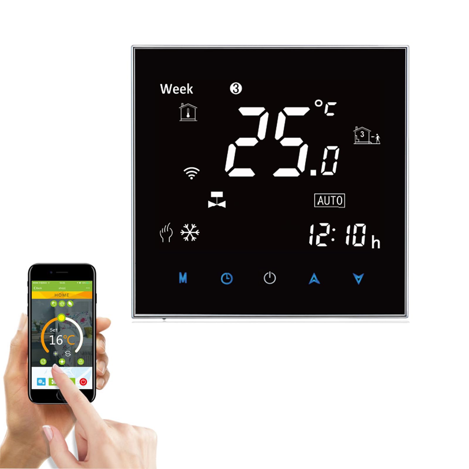 Outlet - Honeywell Home Evohome Wi-Fi Slimme Thermostaat 2 Zones Set Opentherm Ketelsturing
