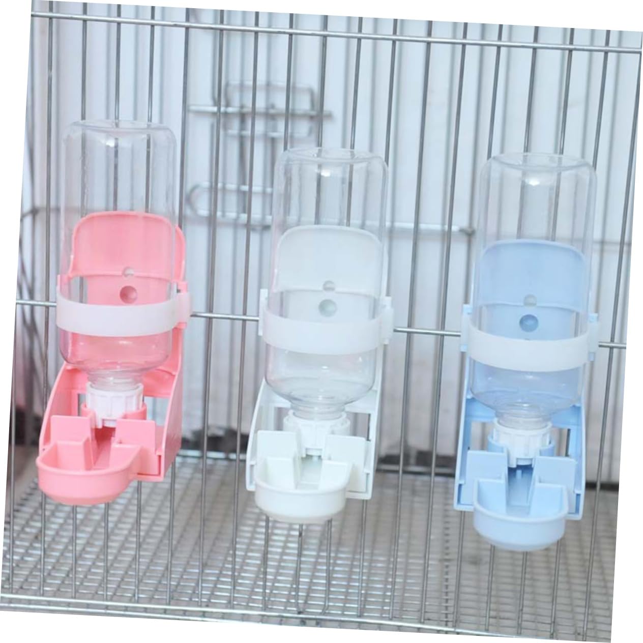 FOMIYES 2st Kaninchentränke Meerschweinchen Wasserflasche Wasserspender Für Hamster Kleintiere Wasser Hängender Trinkbrunnen Für Hamster Wasserspender Für Haustiere Haustier-trinkwerkzeug