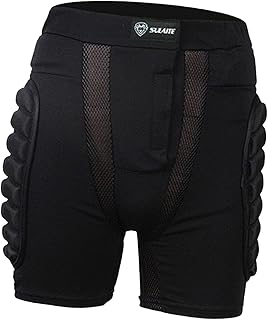 UGPLM Almofada de quadril de esqui esportiva, proteção quadril calças cuecas deslizante cóccix protetor de equitação leve para esqui skate skate adultos crianças, G