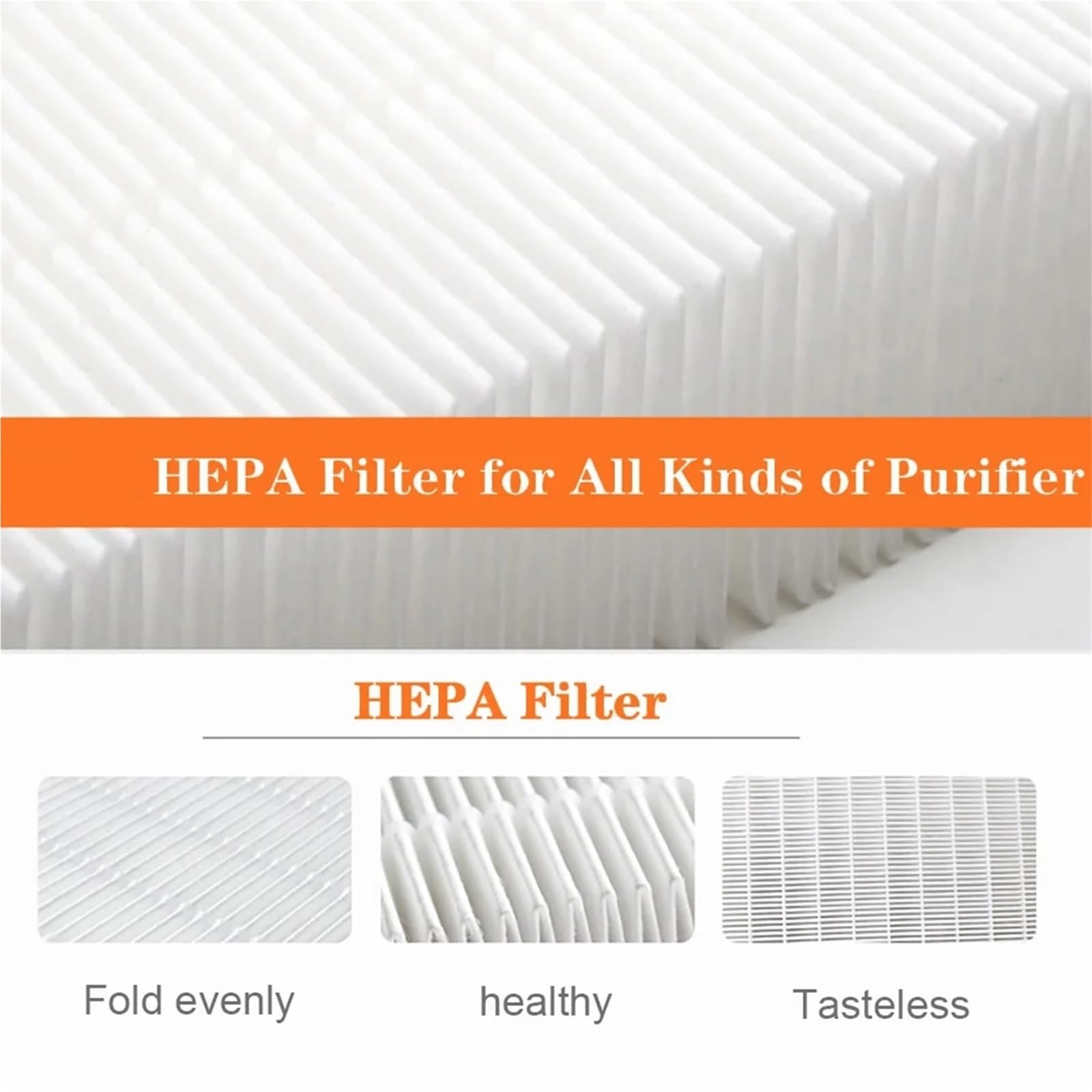 Filtr Hepa H13, Compatible With Sharp, Dla KC-G40EU KC-G40EUW KC-G40EUH KC-G50EU KC-G50EUW KC-G50EUH Oczyszczacz Powietrza Węglowy Filtr Nawilżający(1set and Humidifier)