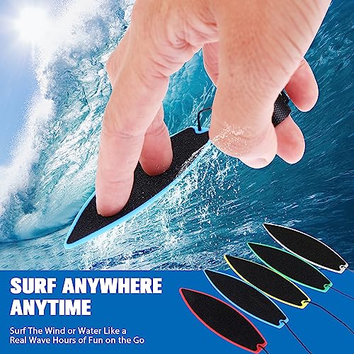 image for Aster 10Packs Finger Surfboard, Mini Wind Surfing Toys Finger Surf Boa