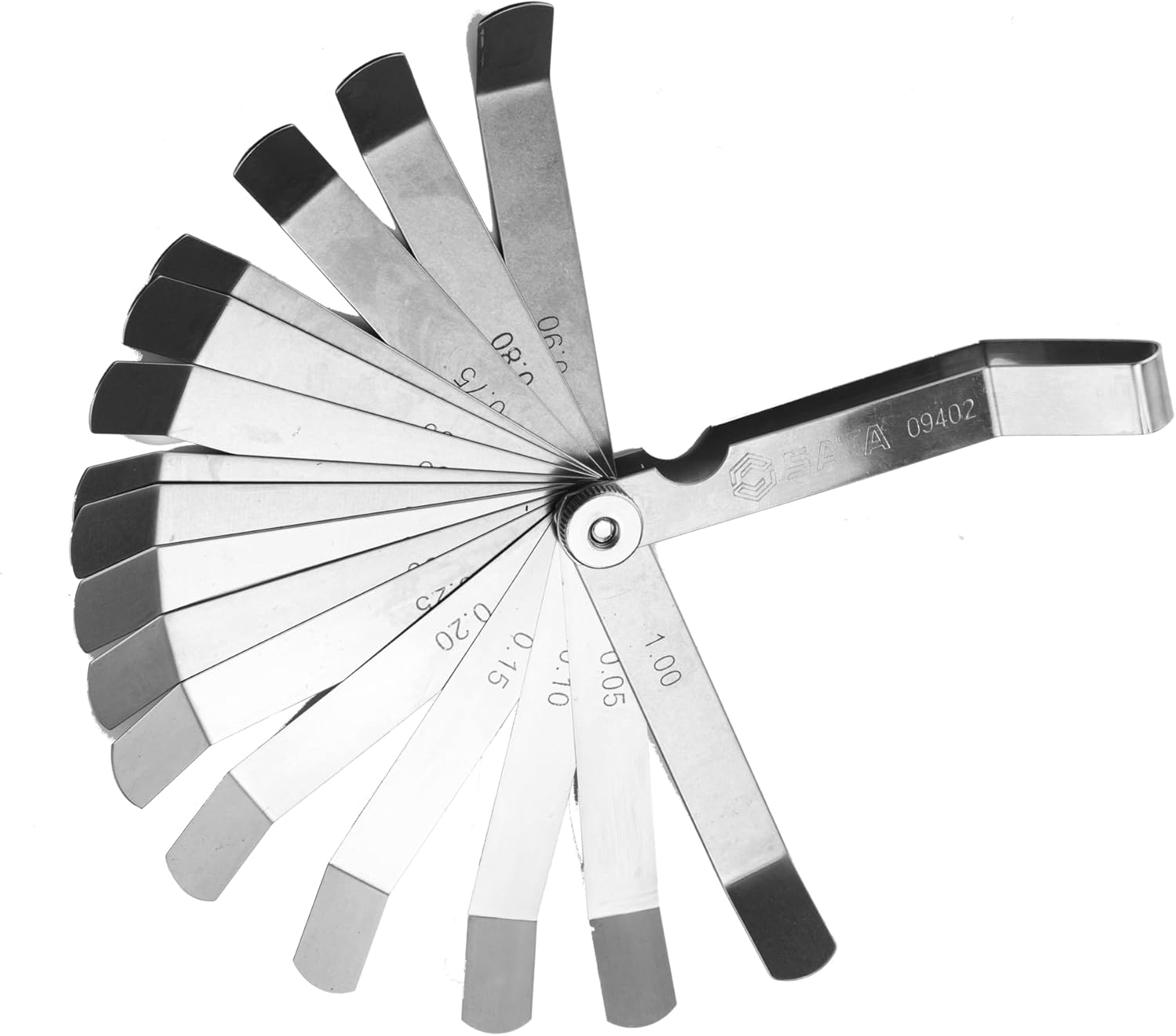 SATA 32-Piece Feeler Gauge Set, 0.0008-0.040" (0.02-1.00MM) - ST09407SJ