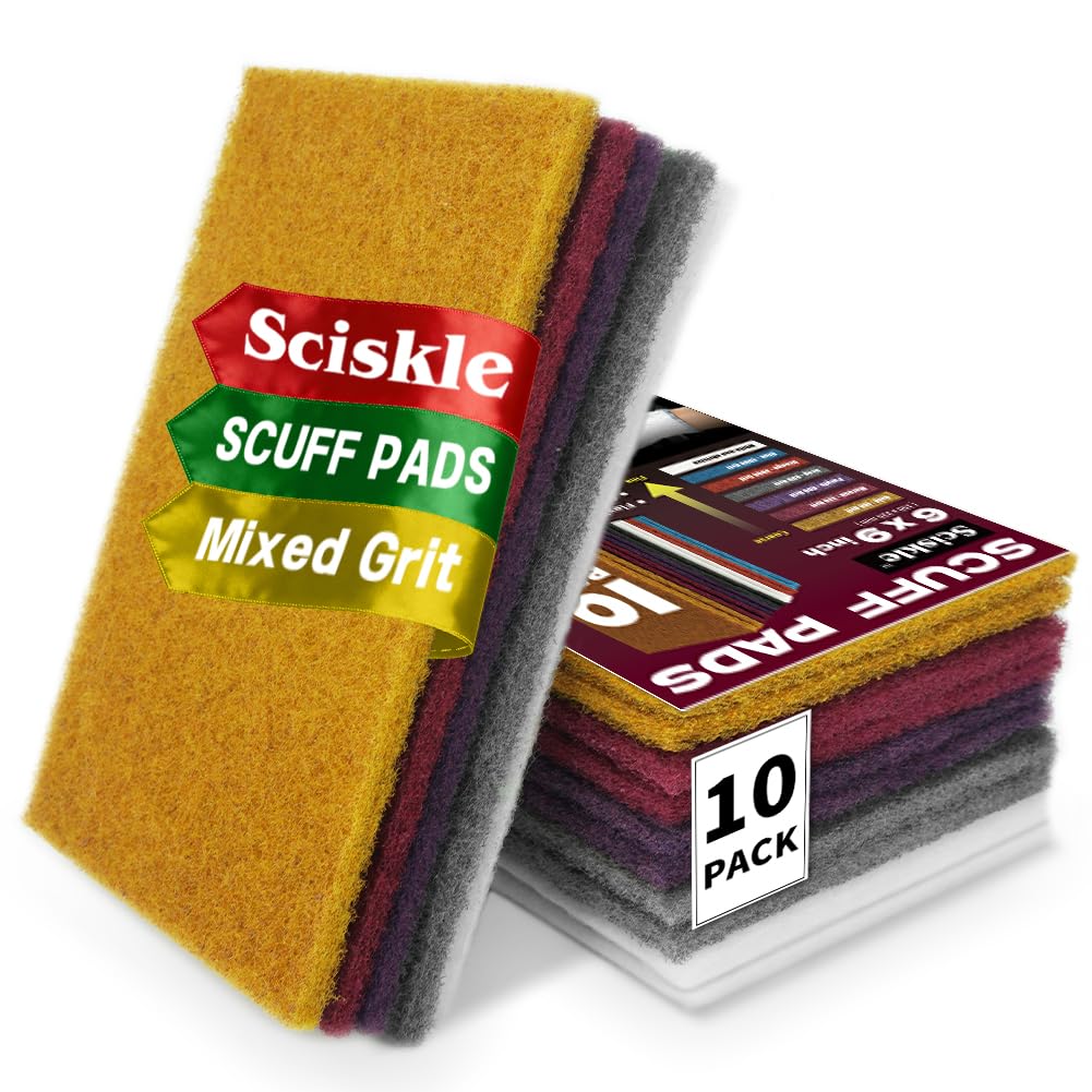 Sciskle Micro-Finishing Scuff Pads - 10 Pack -14