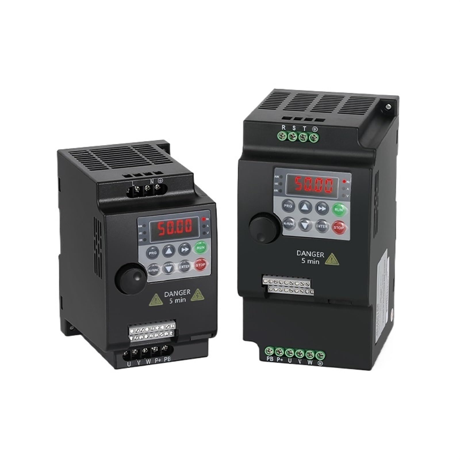 QEFHSVVZE 1pcs 0.75KW/1.5KW/2.2KW/5.5KW VFD Frequency Converter Adjustable Speed Variable Frequency Inverter for Machine Water(1.5kw 220v 1ph-3ph)
