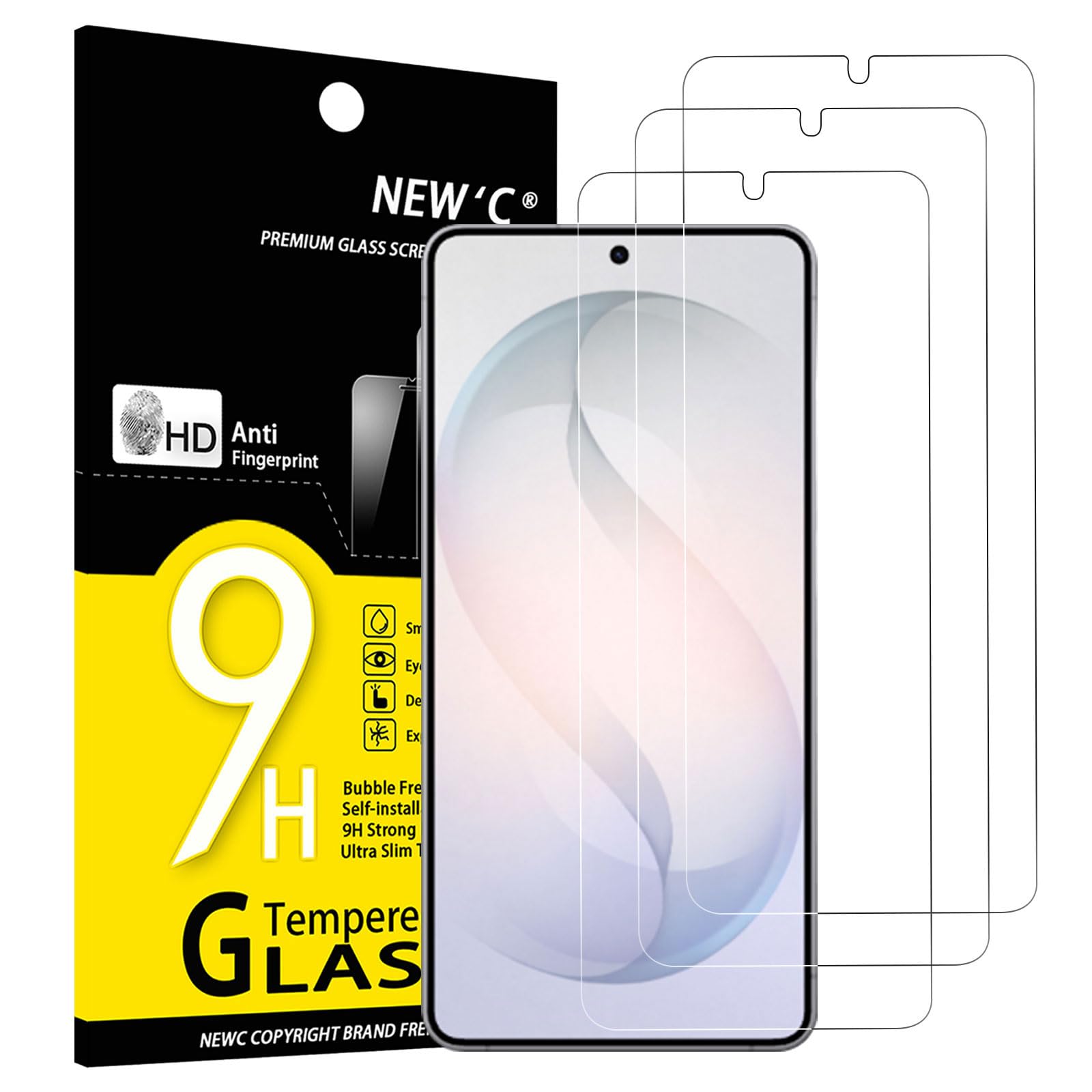 NEW'C for Samsung Galaxy S26 Ultra Screen Protector Tempered Glass