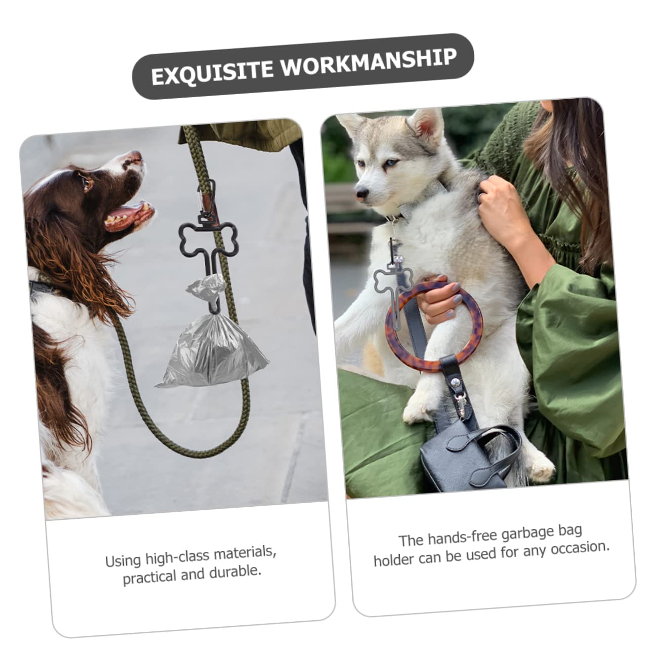 POPETPOP Lot De 4 Distributeurs De À Déjections Canines Haute Capacité 10 Pièces X 4