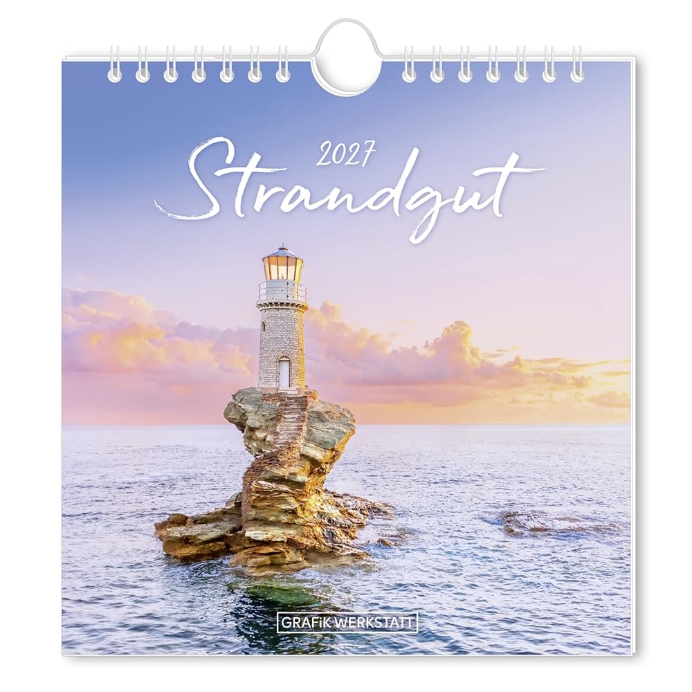 Postkartenkalender 2027 Strandgut: Postkartenkalender