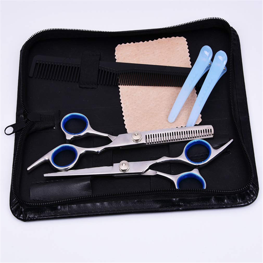 Professional Beauty saloni di Parrucchiere Forbici Bangs Set Barbiere assottigliamento cesoie cesoie Giapponese in Acciaio Inossidabile Uomo Donna Home Capelli