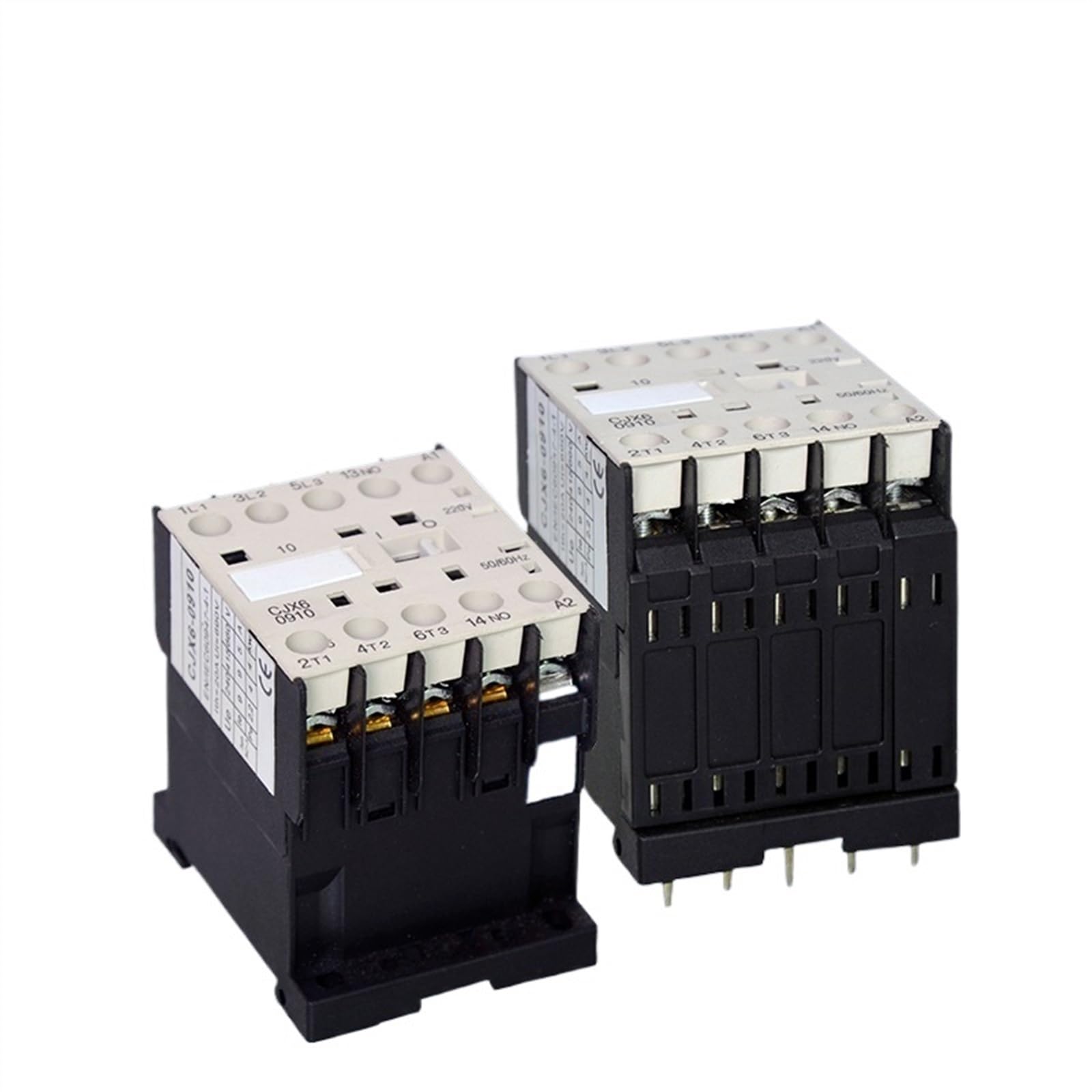 CJX2-1210 pequeño contactor de CA 0610 0910 interruptor de control AC220V monofásico 24V(CJX2-K1210/220V)