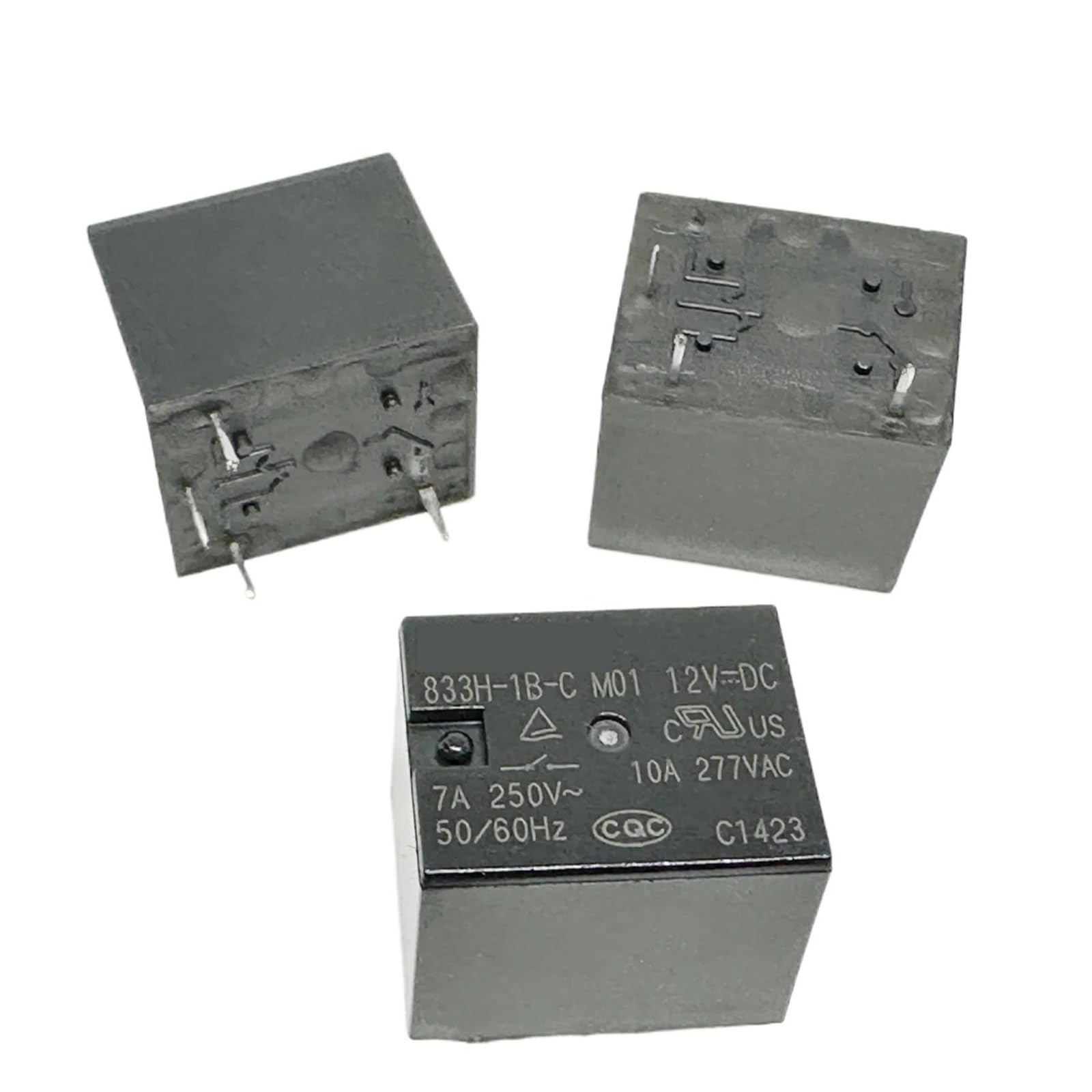 Relais 12V 4 broches compatible avec Y3F-112DB et SRD-12VDC-SL-B pour carte T73B