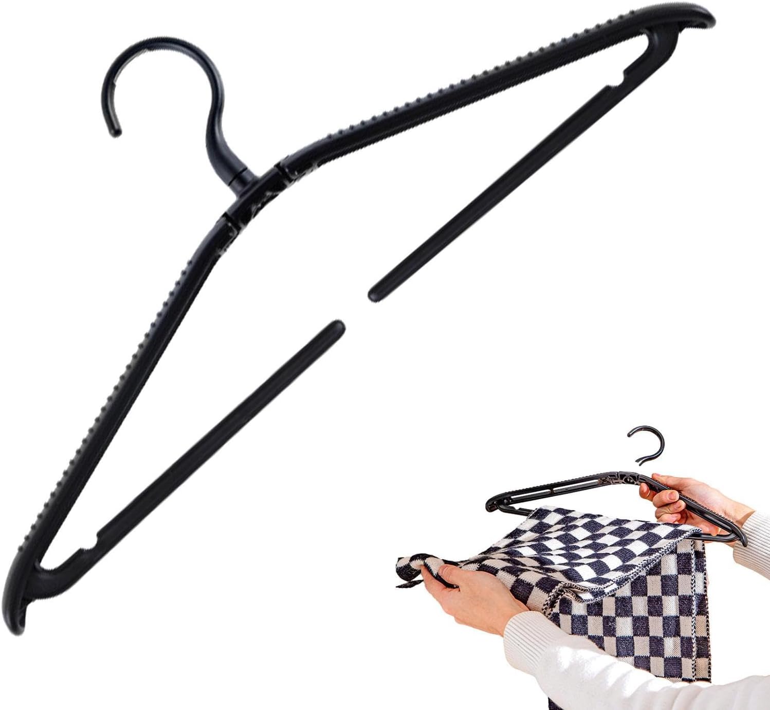 Foldable Hangers for Travel Closet Organizers Coat Hanger