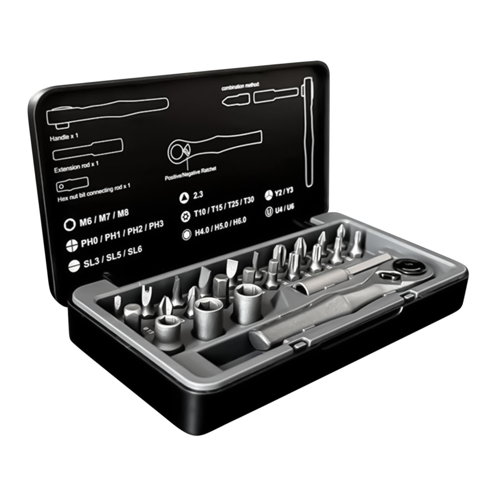 Kit tournevis à cliquet magnétique pour ne plus jamais perdre les vis d'ordinateurs