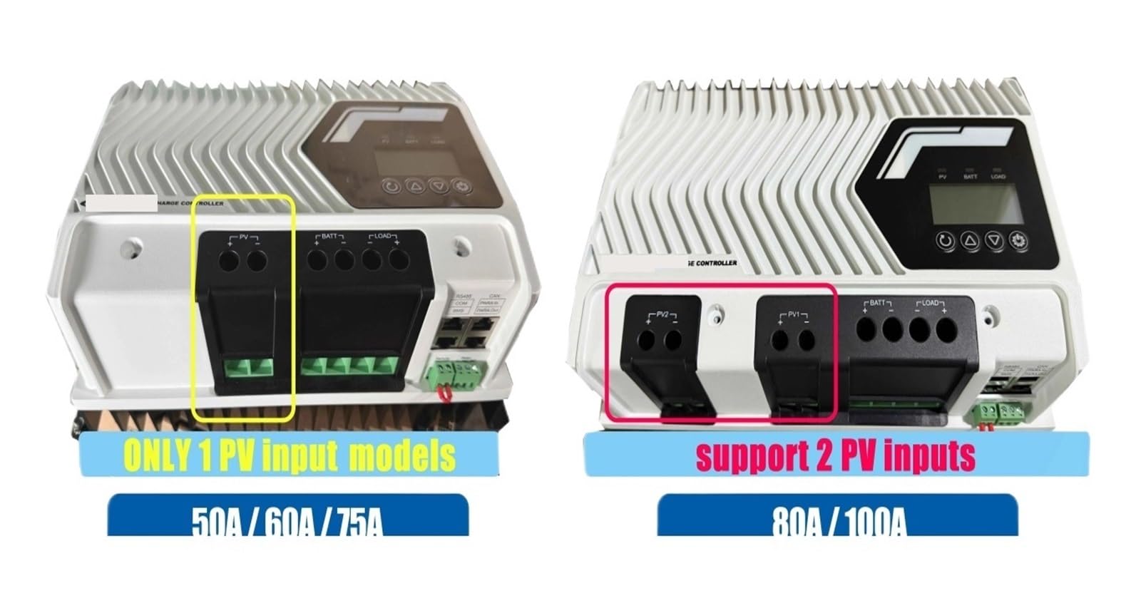 Controlador de Carga Solar Controlador de Carga Solar 60A MPPT 12v 24v 48v Auto IT6420NCG3