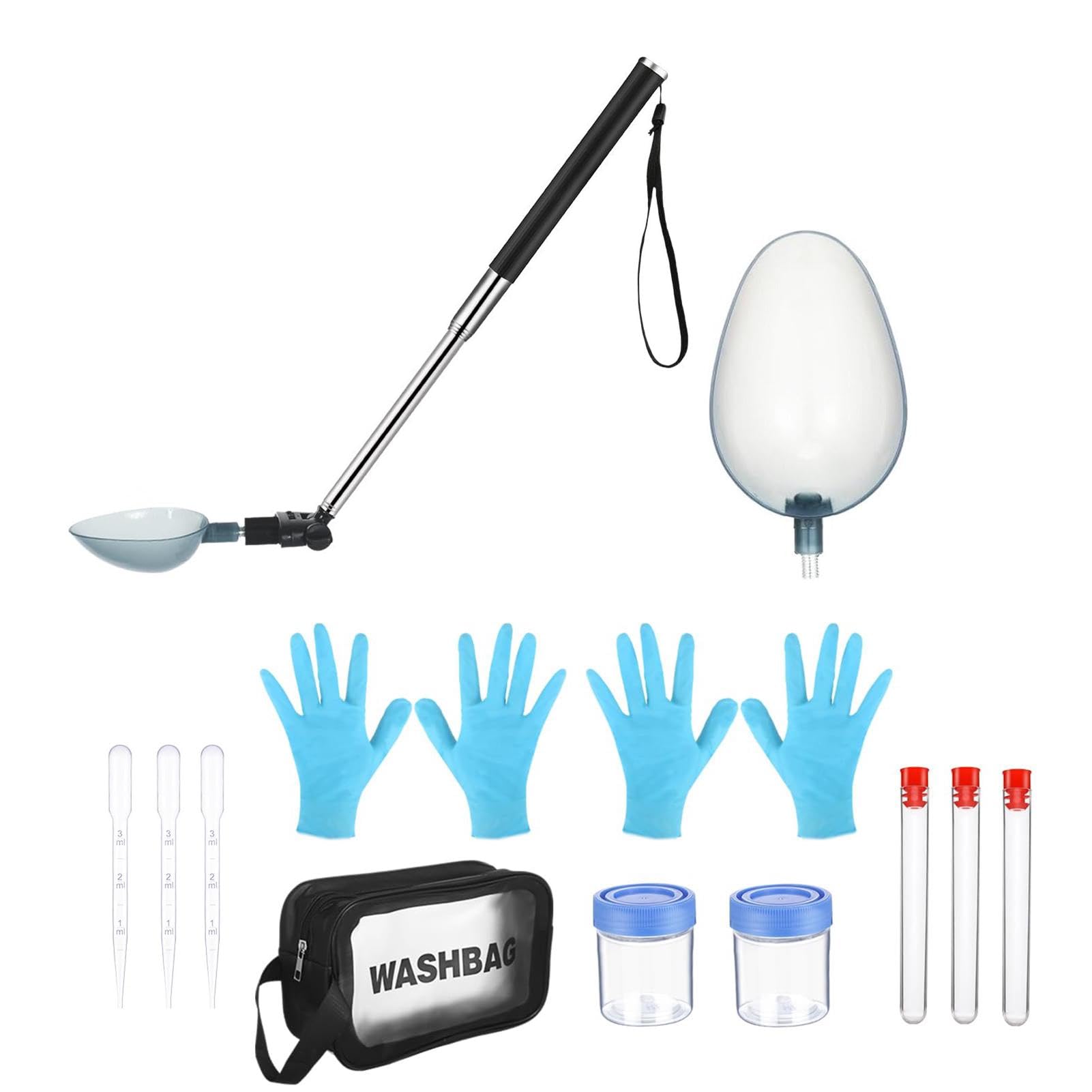 Raccoglitore Urina Cane Telescopico - Kit Per Campioni Veterinari