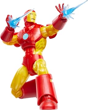 Hasbro Marvel Legends Series Iron Man (Model 09) Retro Comics Aksiyon Figürü