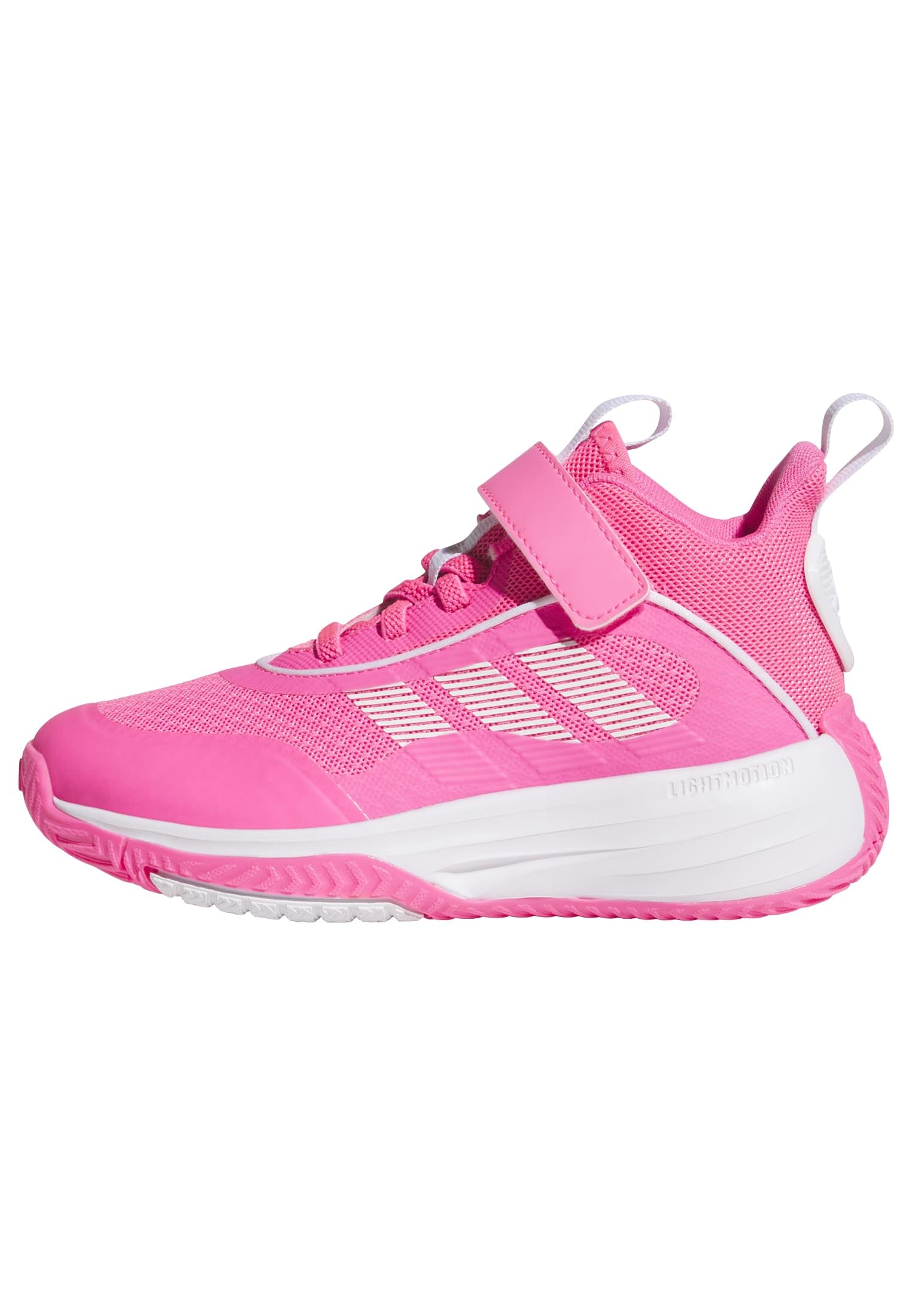adidas Unisex Kids OWNTHEGAME 3.0 Shoes, Lucid Pink/FTWR White/Lucid Pink, 11.5 UK Child