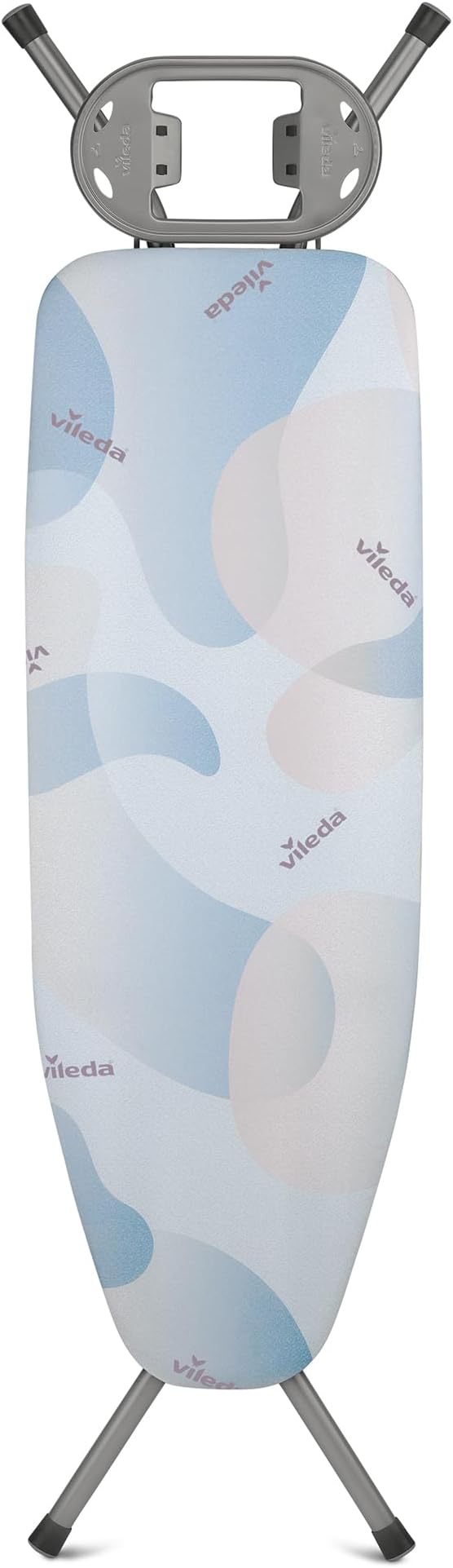 Vileda Bravo Ironing Board, 120x38 cm Surface, 75-96 cm Adjustable Height