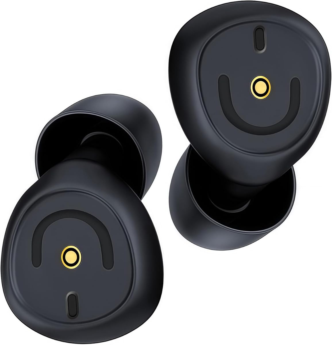 iLove Ear Plugs for Sleep Noise Cancelling, Comfortable Ultra Soft Reusable Washable 45dB Noise Reducing Earplugs with Case & 8 Eartips, for Concert, Working, Studying, Traveling, Black