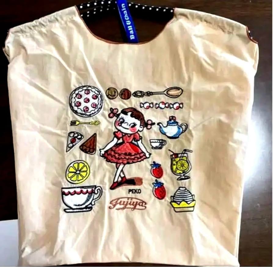 正規品 ボールアンドチェーン ペコちゃん MSサイズ ベージュ ぺこちゃん 不二家 ボールアンドチェーン ベージュ MSサイズ