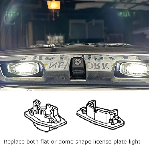 Miniatura 3 de iJDMTOY Super Bright 18-SMD OEM - Repuesto de luces LED para placa de vehículo para Acura MDX RL TL TSX ILX Honda Civic Accord Odyssey, etc.