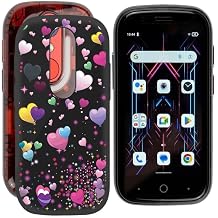 Phone Case for Unihertz Jelly Star 3.00", Full Body Fall Protection Black Cover Ultra Thin Soft TPU Bumper Shockproof Shell for Unihertz Jelly Star Case - Pink Balloon