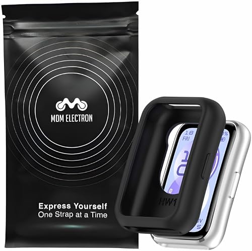 Silicone Protective Case Compatible with Huawei Band 11 Pro Fitness Tracker – Protective Cover, Black