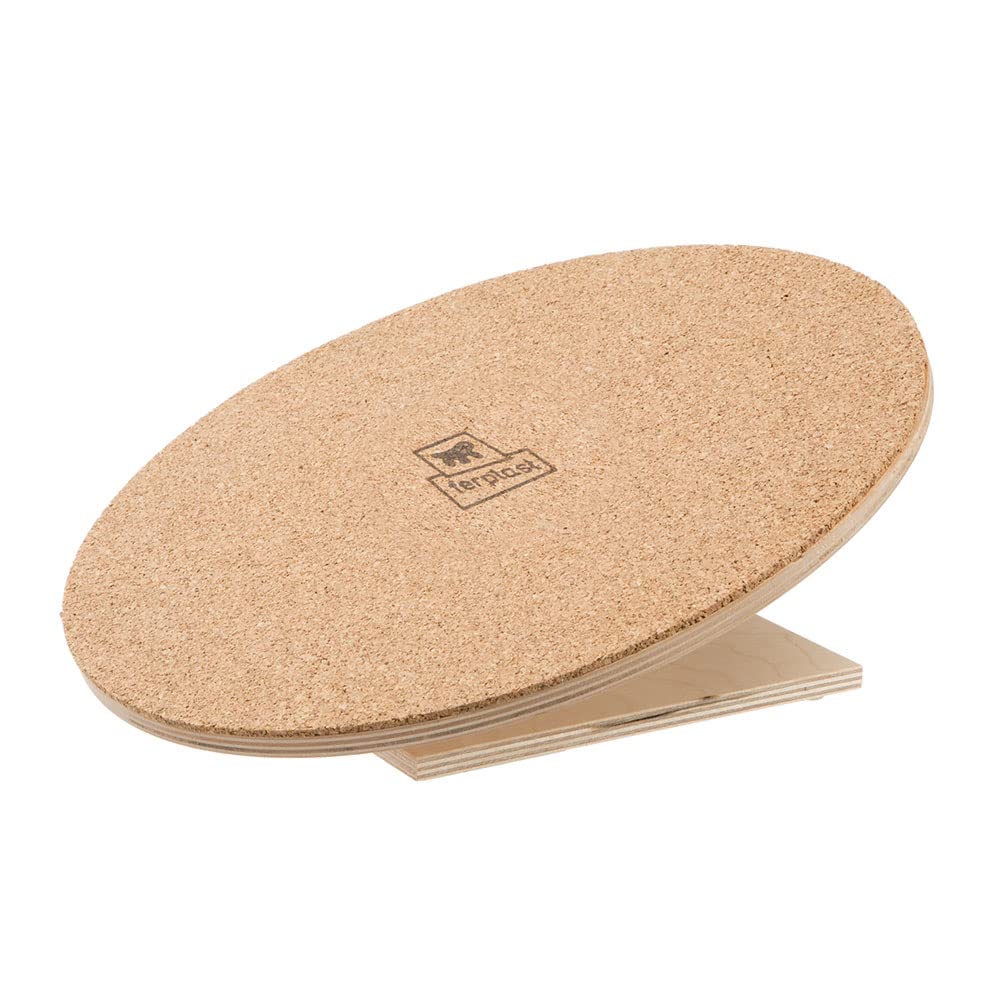 Ferplast Wooden Hamster Wheel, Chinchilla Mice Running Disc, Wooden Toys, Running Wheel Diameter 30 cm