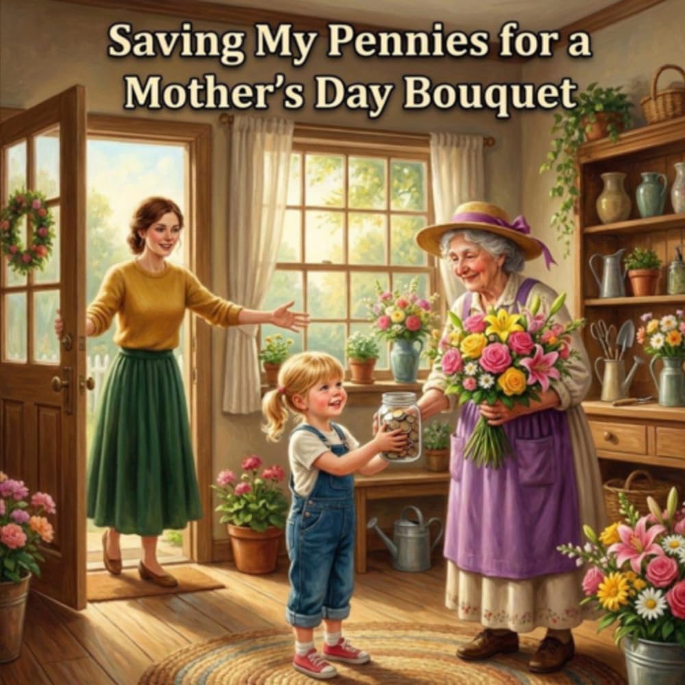 Saving My Pennies for a Mother’s Day Bouquet: A Heartwarming Story About Responsibility, Saving Money, and Giving the Perfect Mother’s Day Gift
