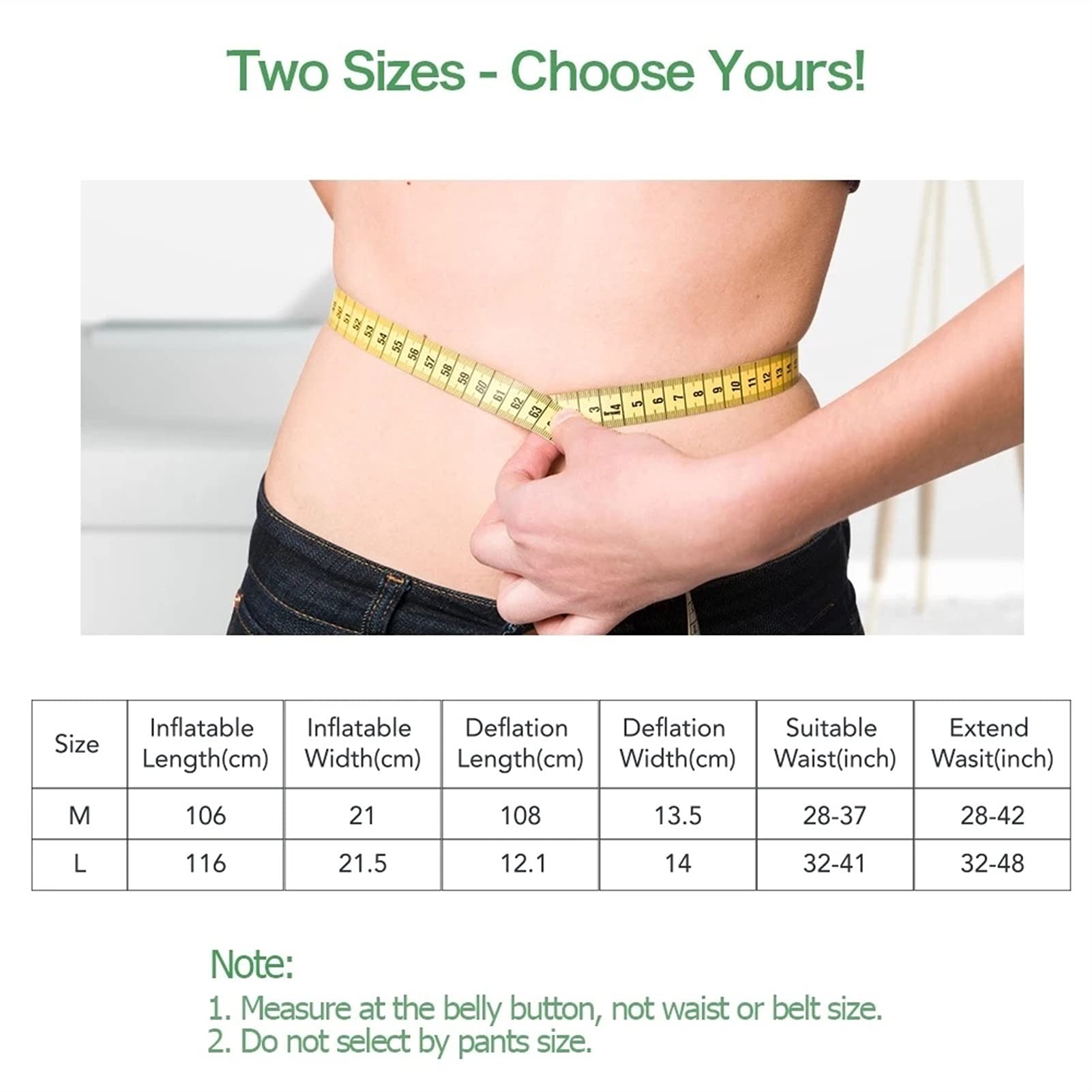 Cinturón de descompresión para la espalda, soporte lumbar para el dolor de espalda, para hombres y mujeres, con almohadilla acolchada, ajustable, para la cintura y la columna vertebral (talla L)
