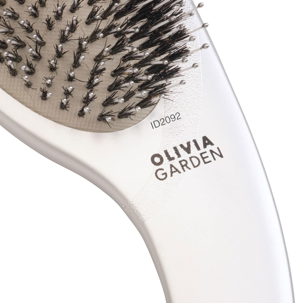 Expert Care Curve Boar Nylon Bristles Saç Fırçası Gümüş