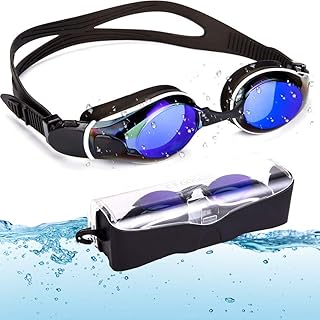 Swim Goggles,Anti Fog UV Protection No Leaking Triathlon Swimming Goggles
